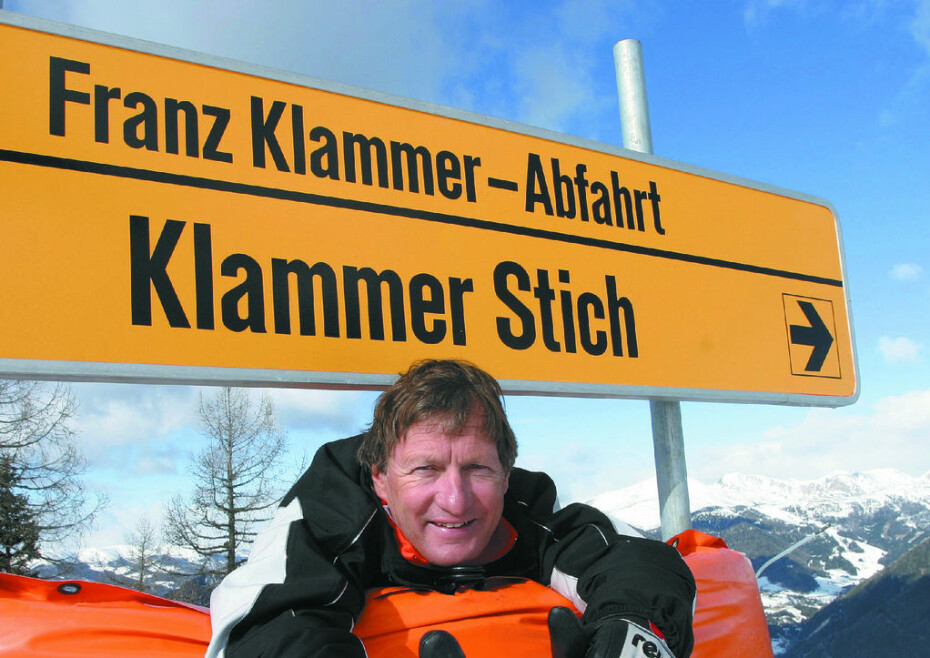 LEGENDE: Franz Klammer.