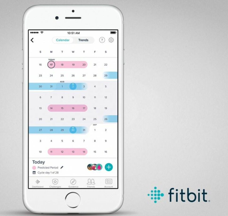 Mensen-funksjonen til Fitbit