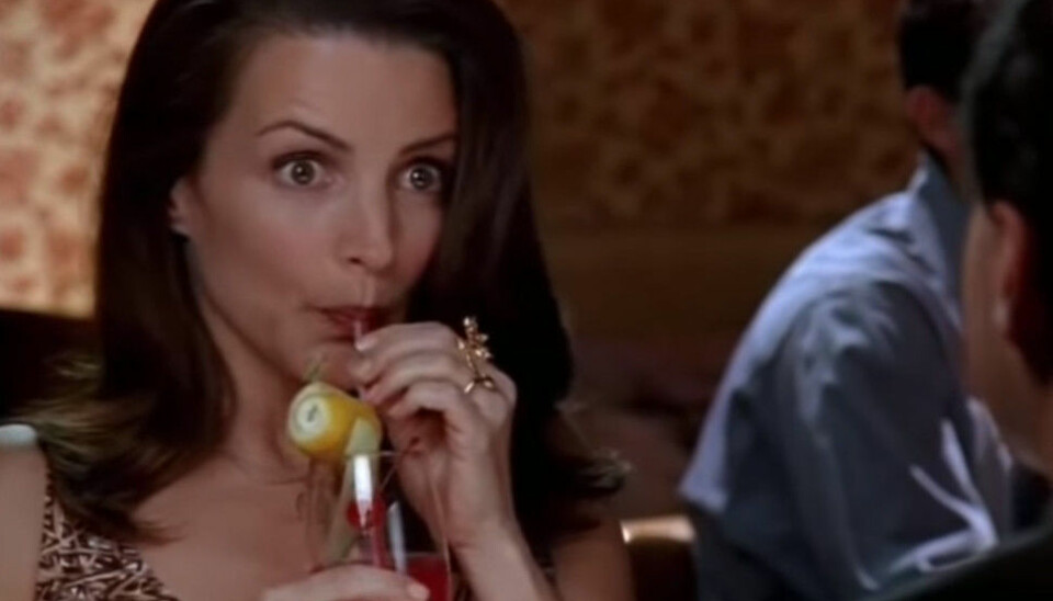 DÅRLIG DATE: Charlotte fra «Sex and the City» har vært i akkurat samme situasjon som alle oss i Side2 - på en katastrofalt dårlig date, der hun måtte ty til en nødløsning.