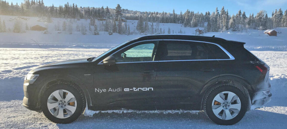 Vi tester Audi e-tron på norske vinterveier