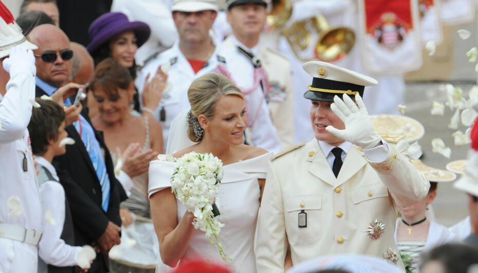 RYKTEFLOM: Allerede rundt bryllupet til fyrst Albert og Charlene dukket det opp rykter om at hun ikke var lykkelig.