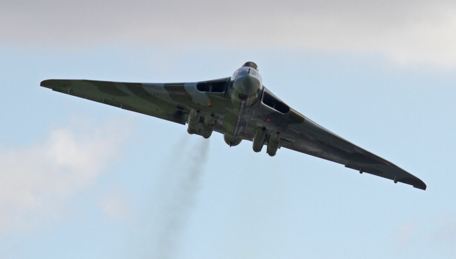 <b>AVSKREKKING:</b> To Russia without love. Avro Vulcan ble bygget for å kunne slippe atombomber over Sovjet.