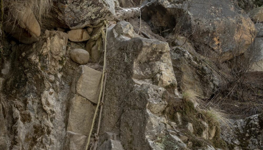 <b>I</b> Gangotri i Indisk Himalaya, lever to huleboere. Den ene har levd her i ti år, den andre i syv år.