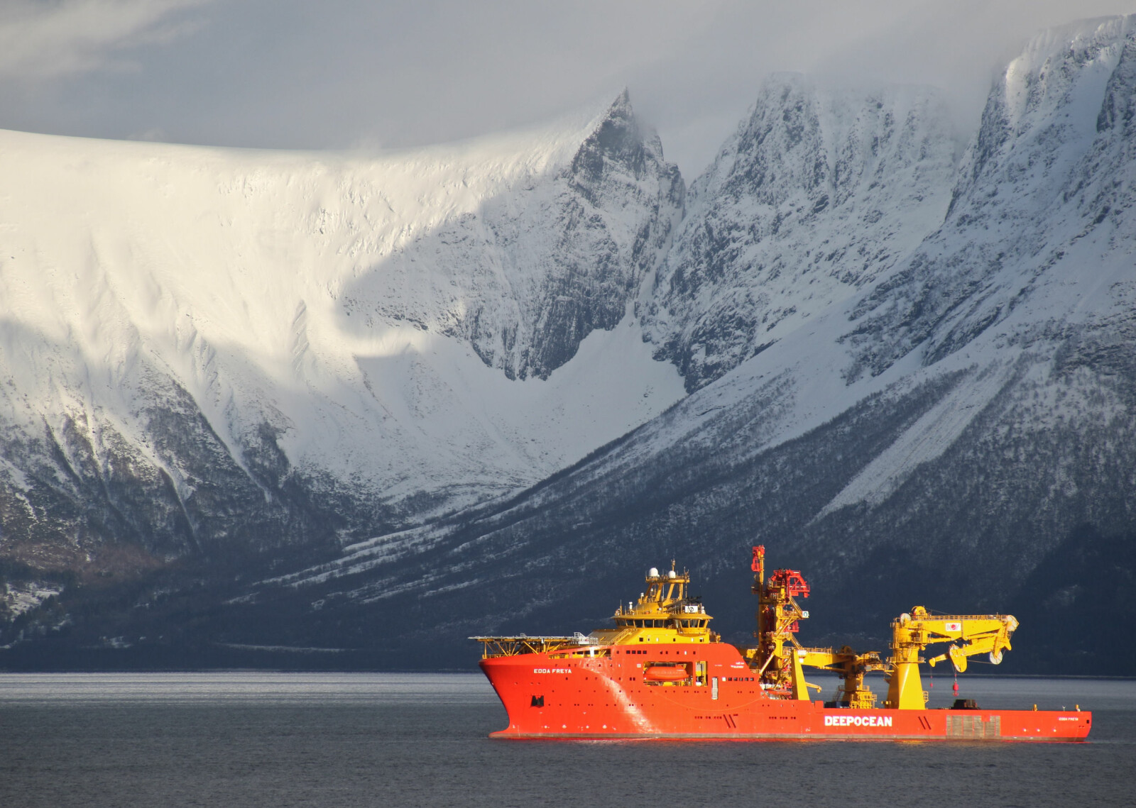 <b>NORSK: </b>Edda Freya er et av verdens mest avanserte skip i sitt slag - og det er norsk.