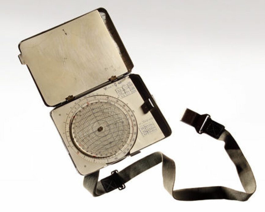 UTSTILT: Notatbrettet Belenko brukte under flukten er i dag utstilt på CIA-museet i Virginia. Foto: Wikipedia