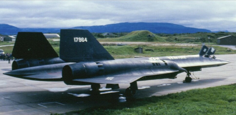 <b>STRENGT:</b> Spionflyet som nødlandet i Bodø i 1981 ble satt under kontinuerlig militær bevoktning.