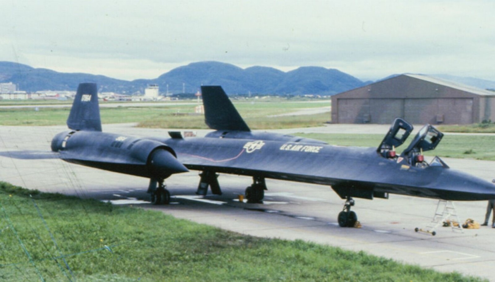 <b>SENSITIVT FLY:</b> SR-71 Blackbird var et sensitivt fly, blant annet med en overflate av titan.
