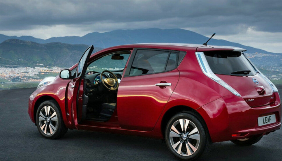 <b>BILLIG ELBIL: </b>Første generasjon av Nissan Leaf kan være et smart og praktisk valg for de som vil ha billig elbil på bruktmarkedet.