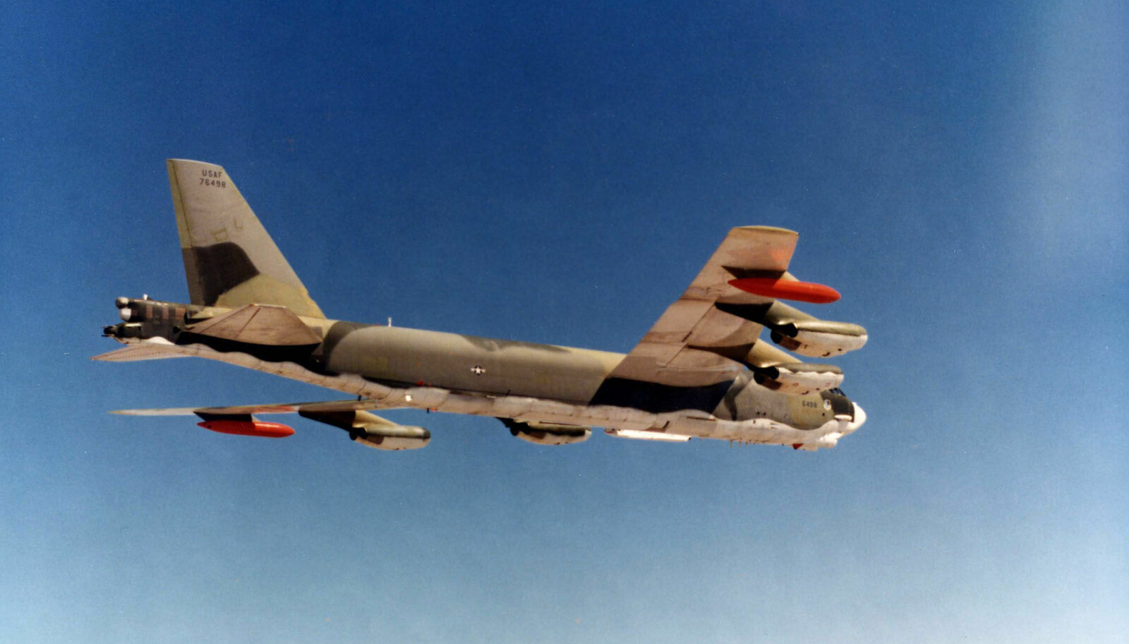 <b>STORFUGL: </b>Boing B-52 er ingen smågutt.