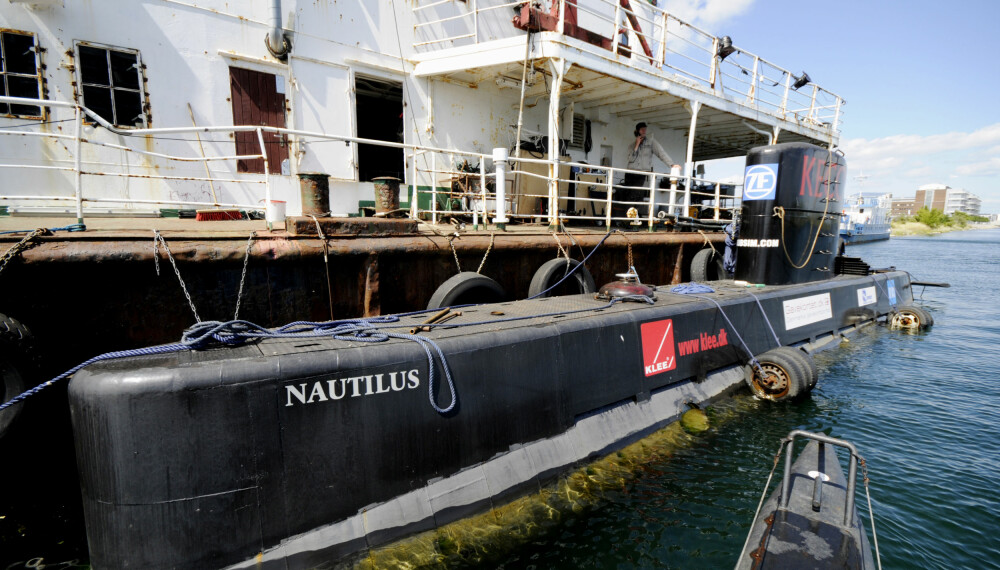 <b>NAUTILUS:</b> Ubåten slik den så ut da Vi Menn besøkte den i 2008. Da pågikk fortsatt arbeidet med å gjøre den klar til sitt første dykk.