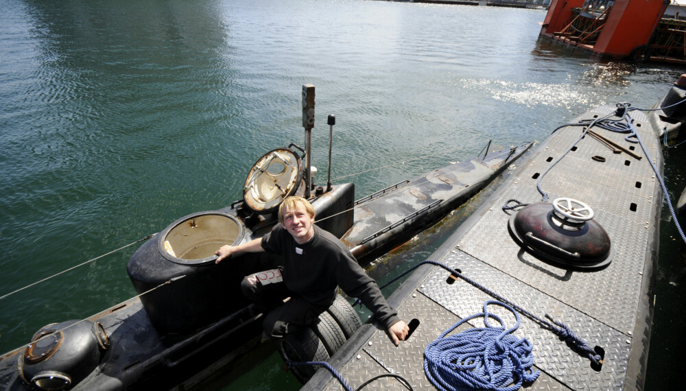 <b>PRIVAT UBÅT</b> Peter Madsen har konstruert og bygget tre ubåter i København