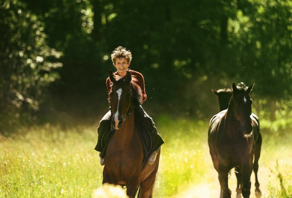 Jon Ranes i rollen som unge Trond i «Ut og stjæle hester».