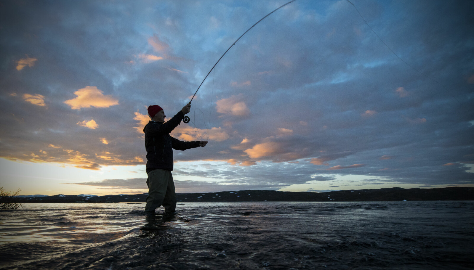 <b>DRØMMEN LEVER:</b> Det er slike øyeblikk mange fiskere lever for.