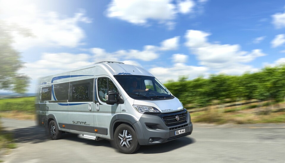 FOR FIRE: Pössl er Norges mest populære bybobil, og blir stort sett fortsatt registrert for fire personer.