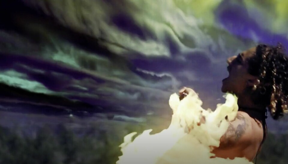 Liker å vinne: Walid leder laget sitt under en lagkonkurranse.