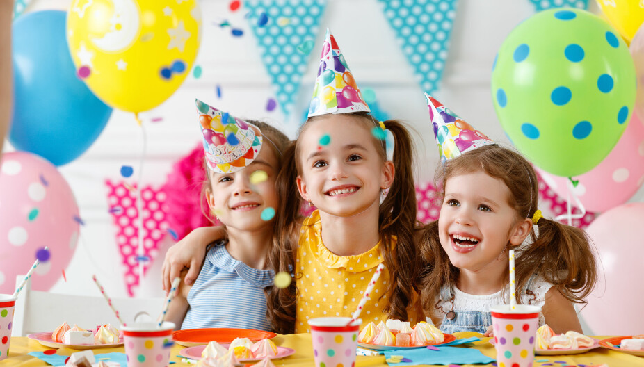 STOR STAS: Barnebursdag er gjerne et høydepunkt for både bursdagsbarn og gjester