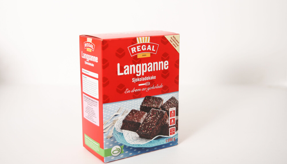 Kaken er god, men er noe kjemisk i ettersmaken. Kaken er god, men er noe kjemisk i ettersmaken.