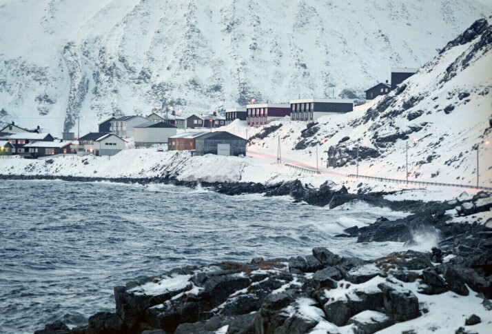 DREPT: Per Steinar Simonsen ble drept i Honningsvåg i 1994. Drapsofferet skal ha blitt fraktet på spark hele veien på bildet før han ble dumpet i sjøen. Foto: Thor Nielsen / VG / NTB scanpix