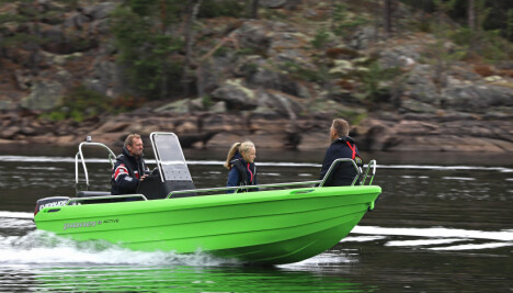 <b>PIONER 14 ACTIVE:</b> Drøyt 100 000 kroner for en solid småbåt med plass til fire