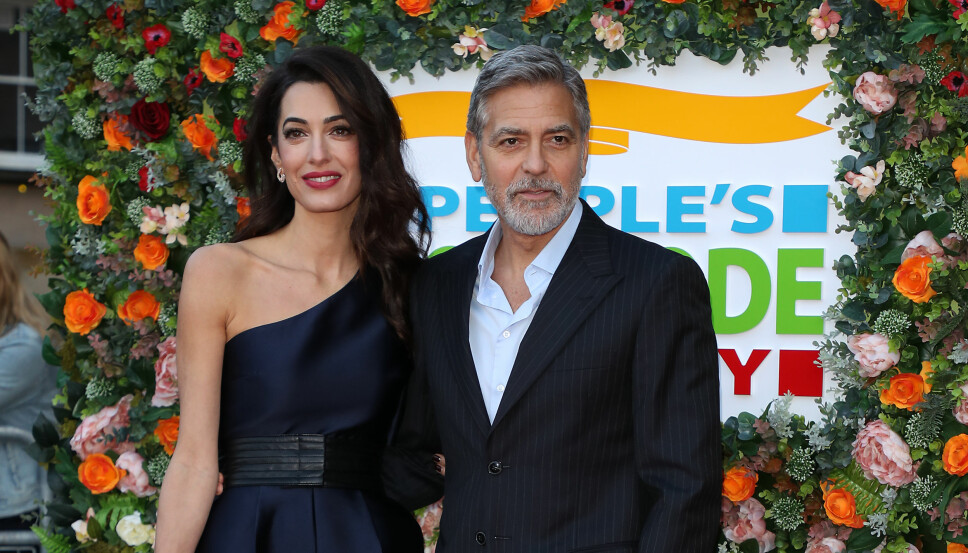 KJÆRLIGHET VED FØRSTE BLIKK: Allerede første gang de møttes, visste George Clooney at Amal var kvinnen han hadde ventet på.
