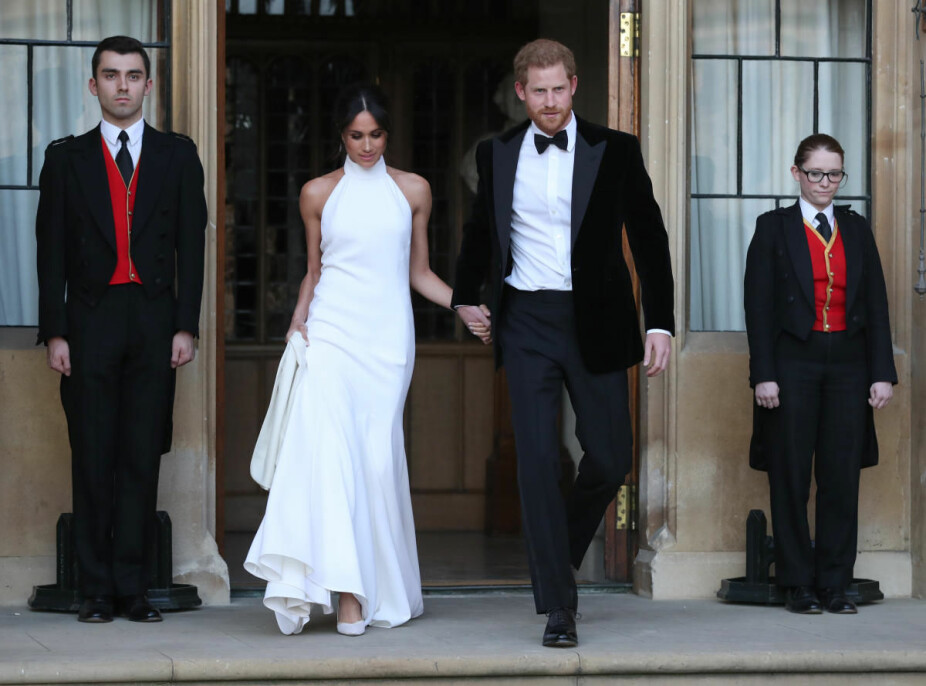Meghan Markle og prins Harry. Meghan Markle og prins Harry.