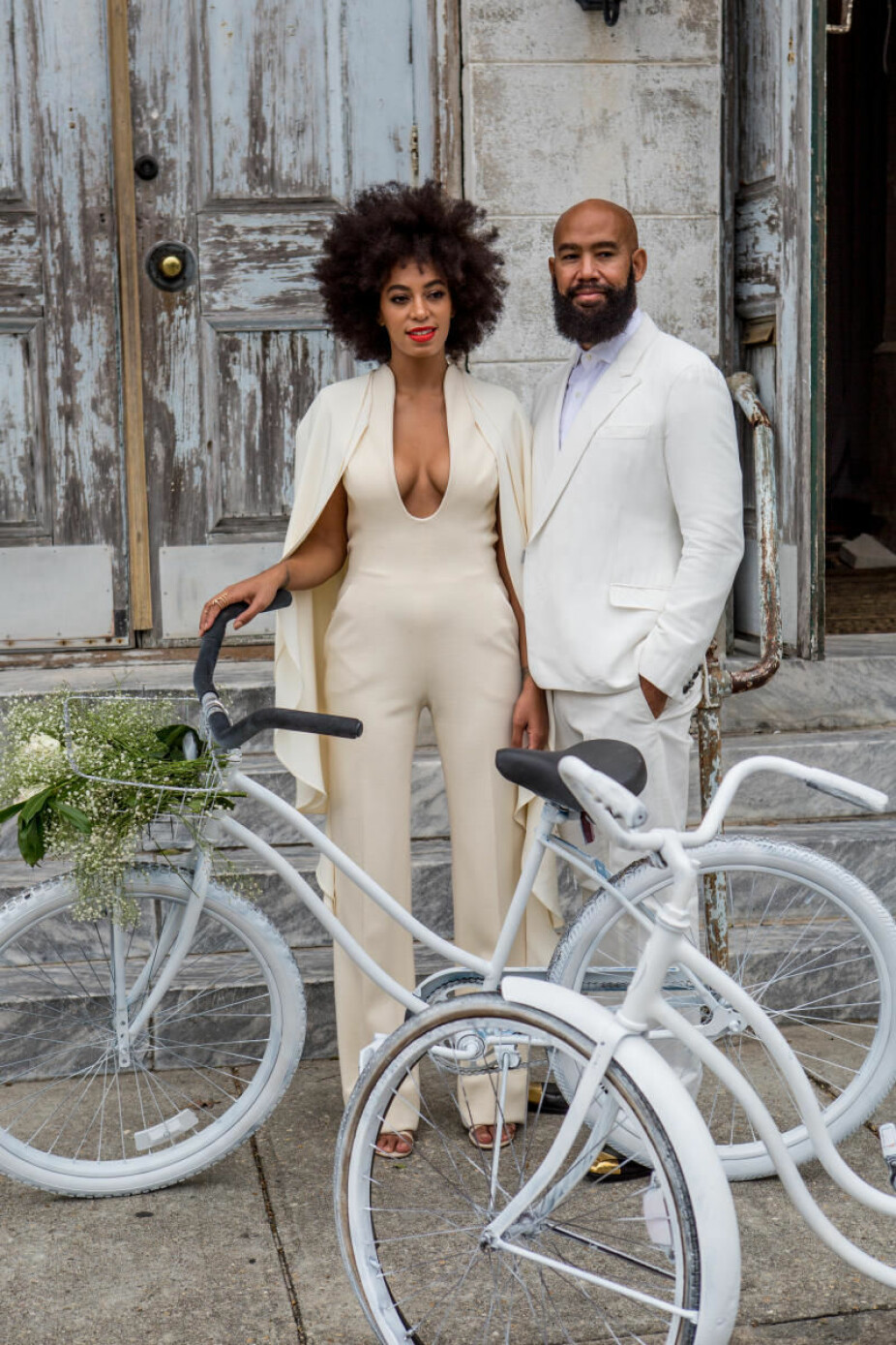 Solange Knowles og Alan Ferguson. Solange Knowles og Alan Ferguson.