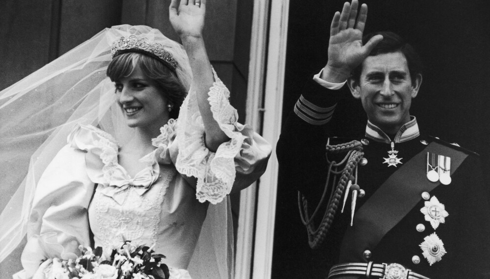 Prinsesse Diana og prins Charles.