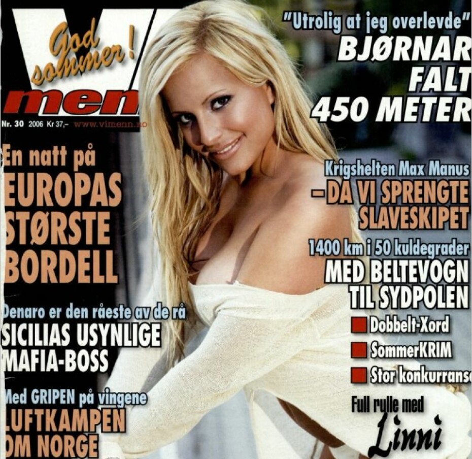 LINNI: Samme år var Linni Meister på forsiden.