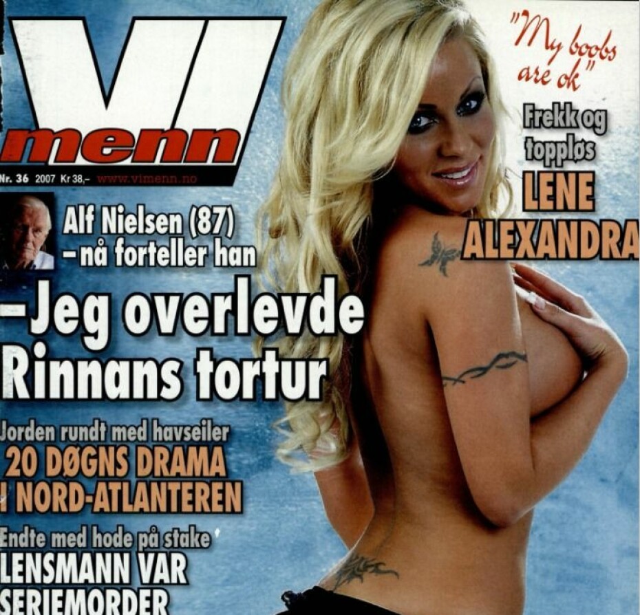 LENE ALEXANDRA ØYEN: Enda en som startet karrieren i glamourbransjen, som etter hver ga ut musikk og ble treningsblogger.