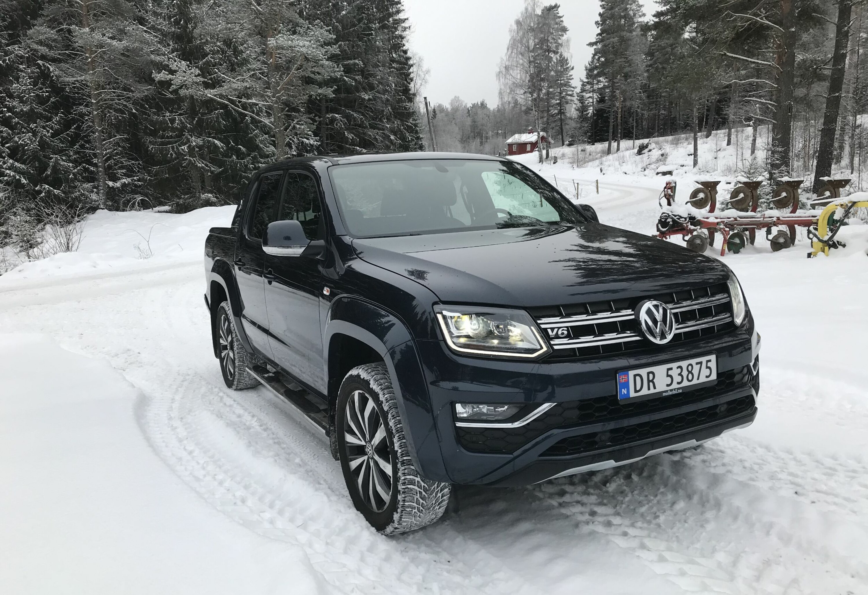 PERMANENT: VW Amarok har permanent 4Motion firehjulstrekk med selvsperrende Torsen-midtdifferensial.