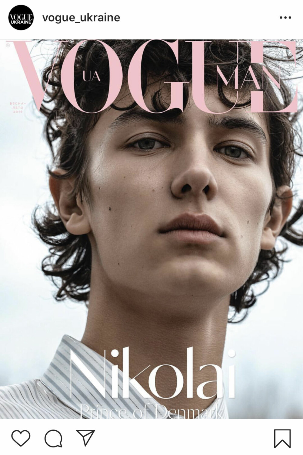 PÅ FORSIDEN: 9 år gamle prins Nikolai har tidligere gått catwalk for flere store merker, men å pryde forsiden på prestisjemagasinet Vogue er nok et foreløpig høydepunkt i karrieren.