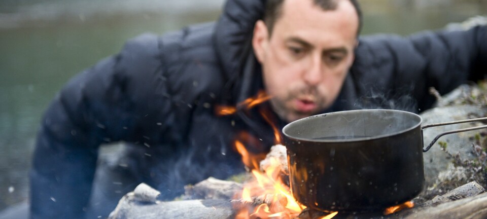 Hvorfor får jeg ikke fyr på bålet?
