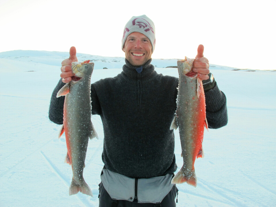 LIERNE: Jørgen Berli fra Lierne anbefaler Havdalsvatnet. (Foto: Privat)