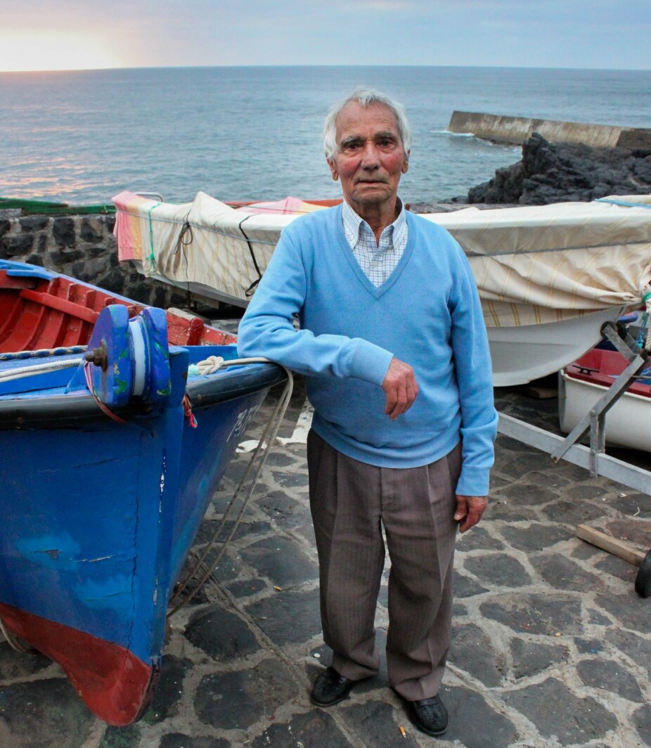<b>15 FOT MAKS:</b> Etter å ha vendt tilbake til Tenerife som én av to overlevende mønstret Imeldo Barreto Leon aldri på større båter enn sin 15 fots fiskebåt.