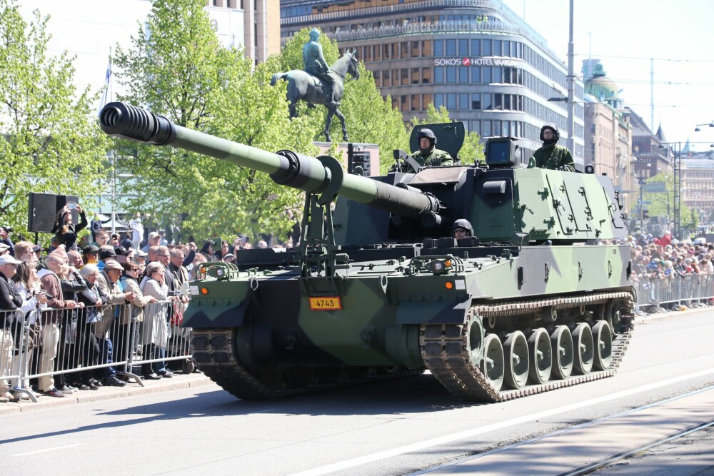 <b>K9:</b> Wisent 2 skal også fungere som støtte for den nye artillerivogna K9 Thunder (bildet) som er bestilt av Forsvaret og som skal erstatte den 50 år gamle M-109-vogna.