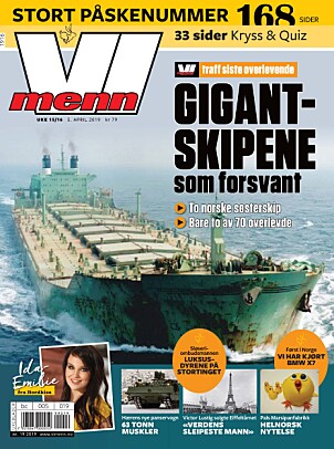 <b>LES MER:</b> I Vi Menns store påskeutgave kan du lese om hva som skjedde med de to norske gigantskipene som forsvant sporløst.