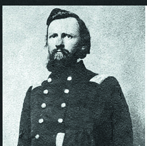 <b>BRIGADE GENERAL:</b> Hans Christian Heg fra Lier i Drammen tok initiativ om å starte det helnorsk regimentet Wisconsin 15th i 1861. Da han døde ledet han en hel brigade.