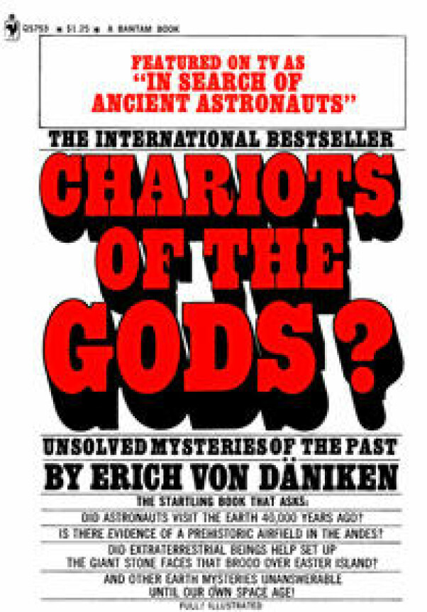 <b>FAVORITT:</b> John Charles Hoff hadde sansen for teoriene til Erich von Däniken.