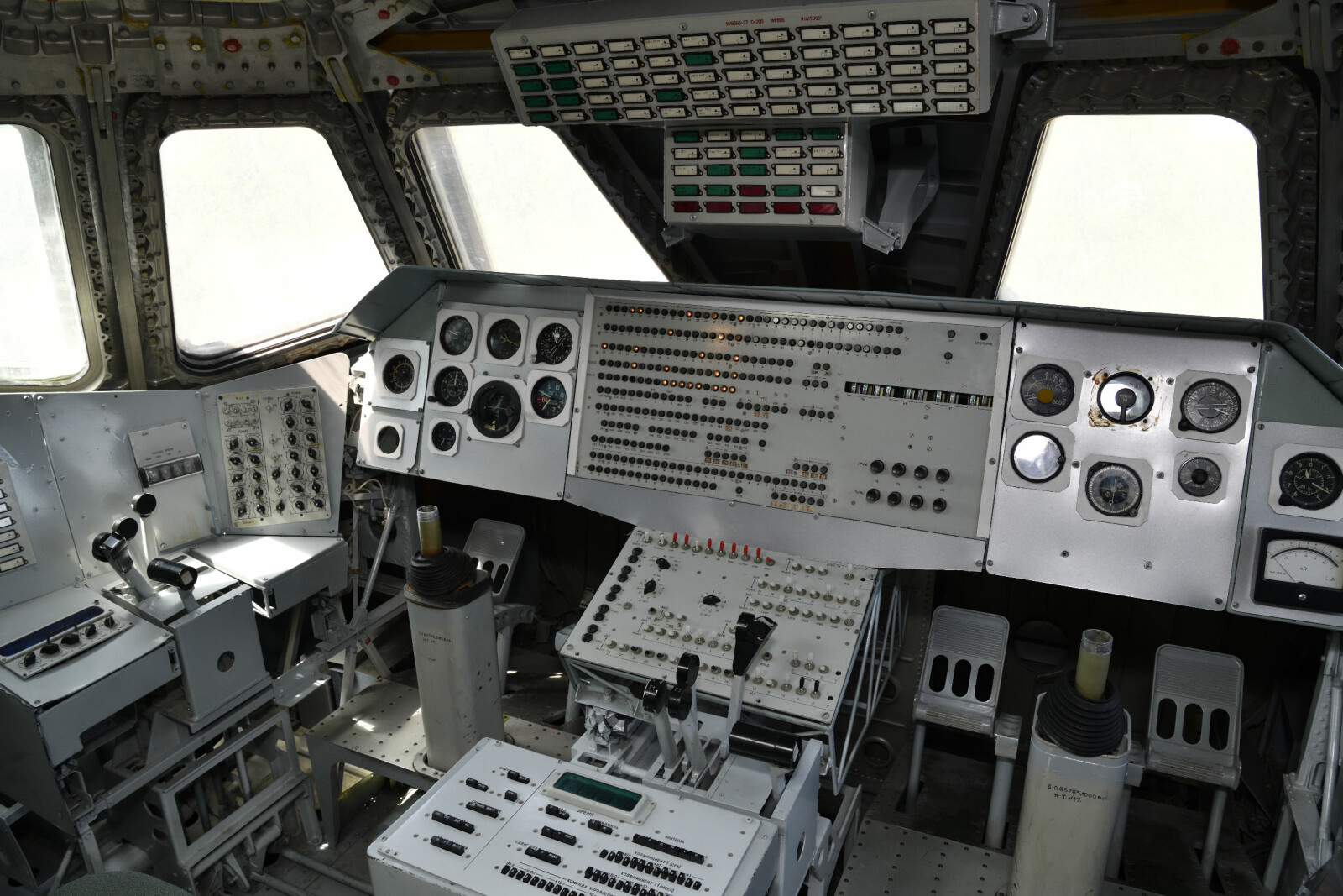 <b>BLE ALDRI NOE AV:</b> Slik skulle inventaret i den russiske romfergen blitt. Simulatoren er fortsatt brukbar.