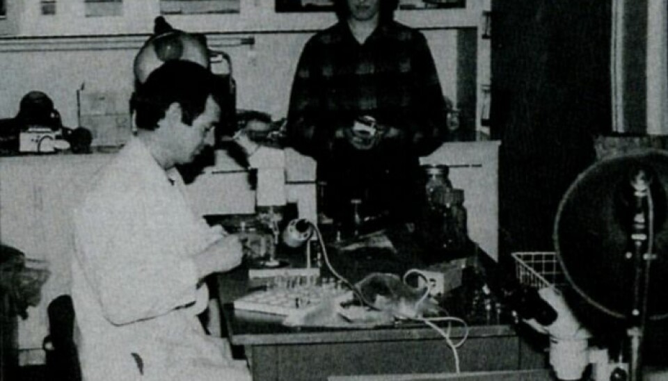 MASSIV JOBB: På laben undersøkte man fortløpende blodprøvene som kom inn.