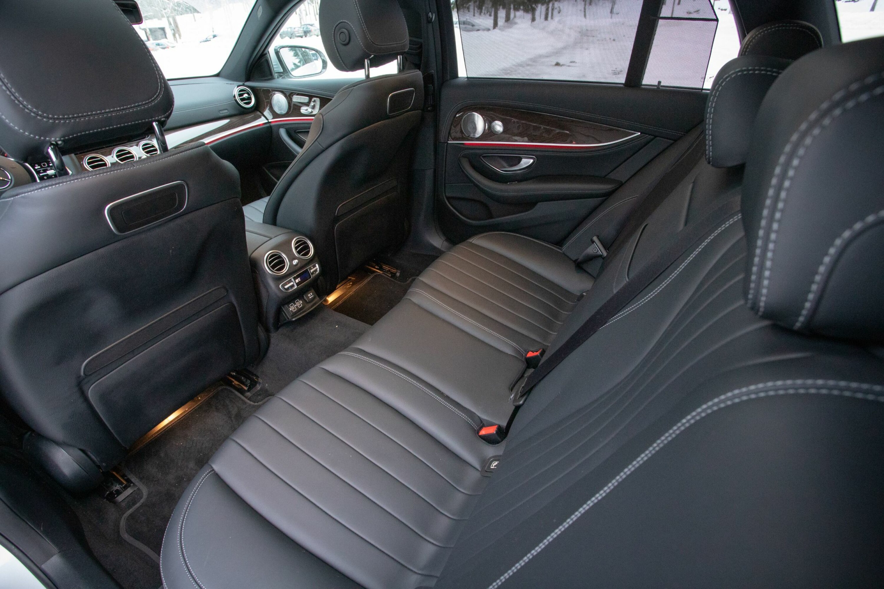 PASSASJERKOMFORT: Også passasjerene i baksetet sitter bra.