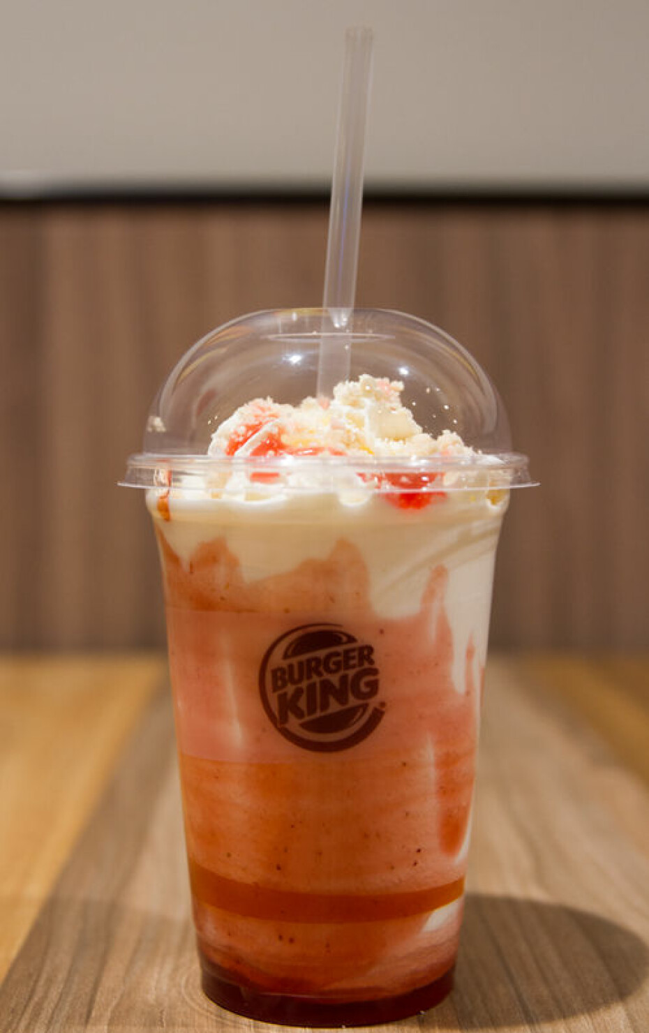 Strawberry Crumble shake