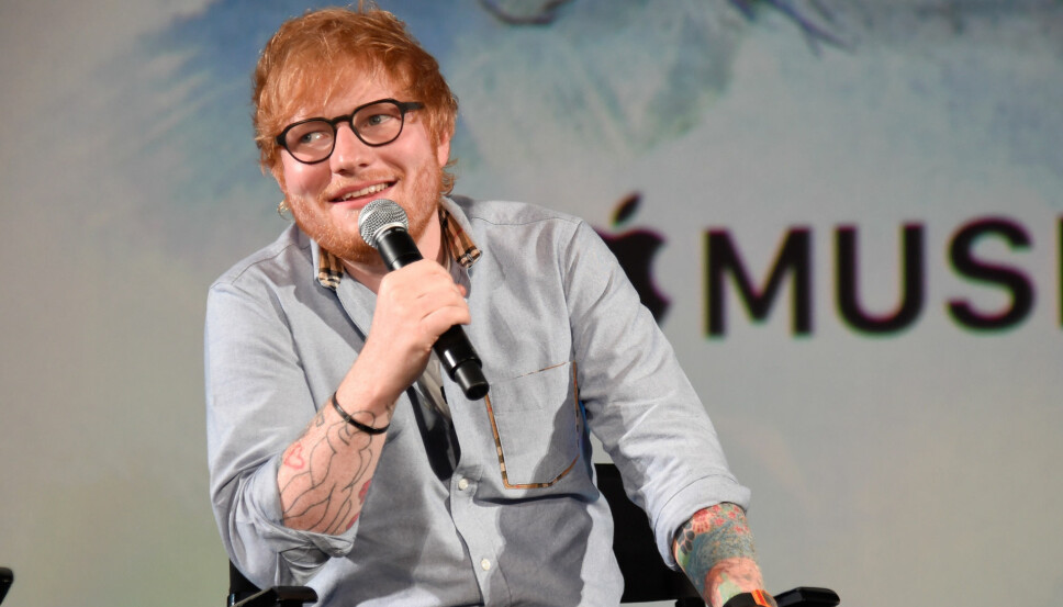 LITT NORSK: Ed Sheeran har tatt DNA-test som viser at deler av opphavet hans er norsk.