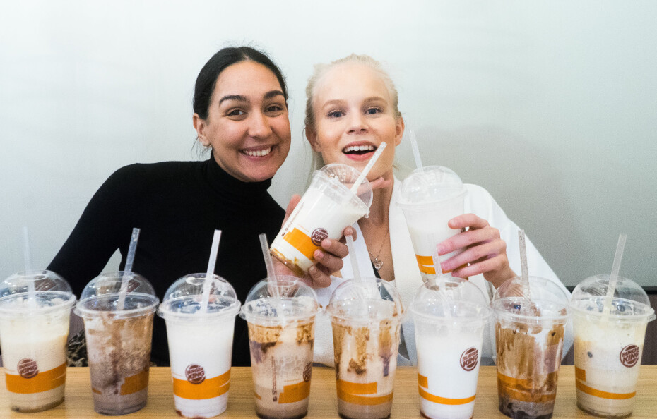 Bahare Viken og Astrid-Helen Holm testet shakenyheter.