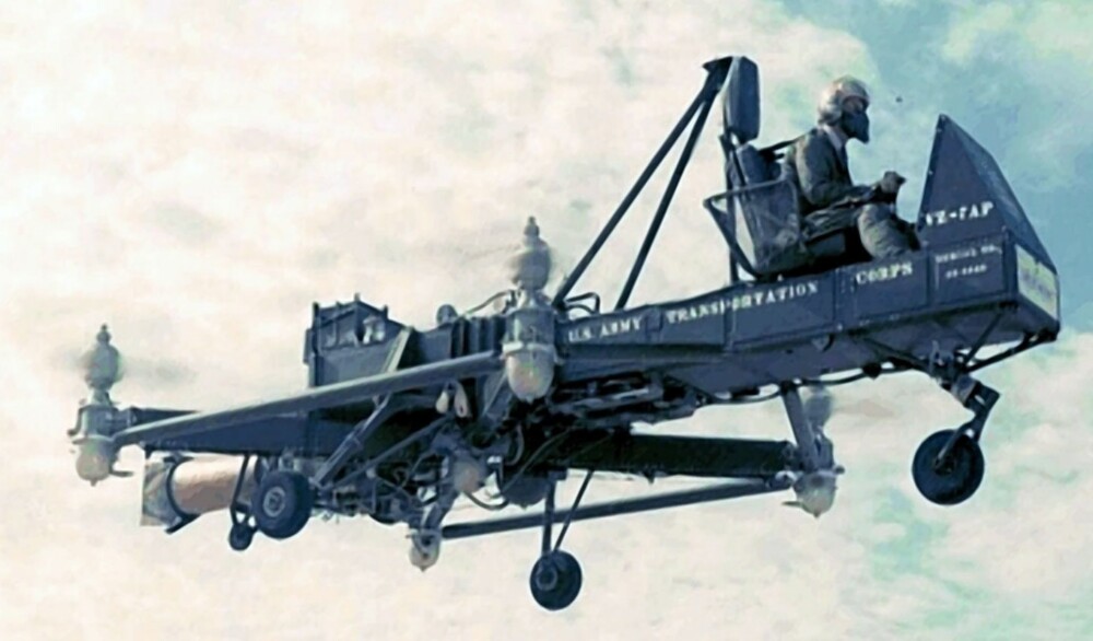 <b>NUMMER 4: </b>Curtiss-Wright VZ-7 ble bare kalt for "Den flyvende Jeep".
