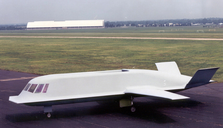 NUMMER 6: Northrup Tacit Blue var en pioner innen stealth-teknologien.