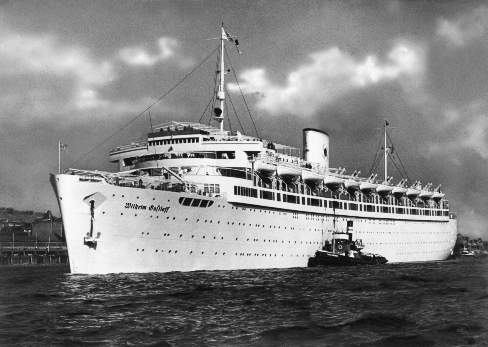 <b>REKREASJON:</b> «Wilhelm Gustloff» ble bestilt av Deutsche Arbeitsfront og benyttet som cruiseskip under Kraft durch Freude-programmet før det ble bygget om til lasarettskip. 