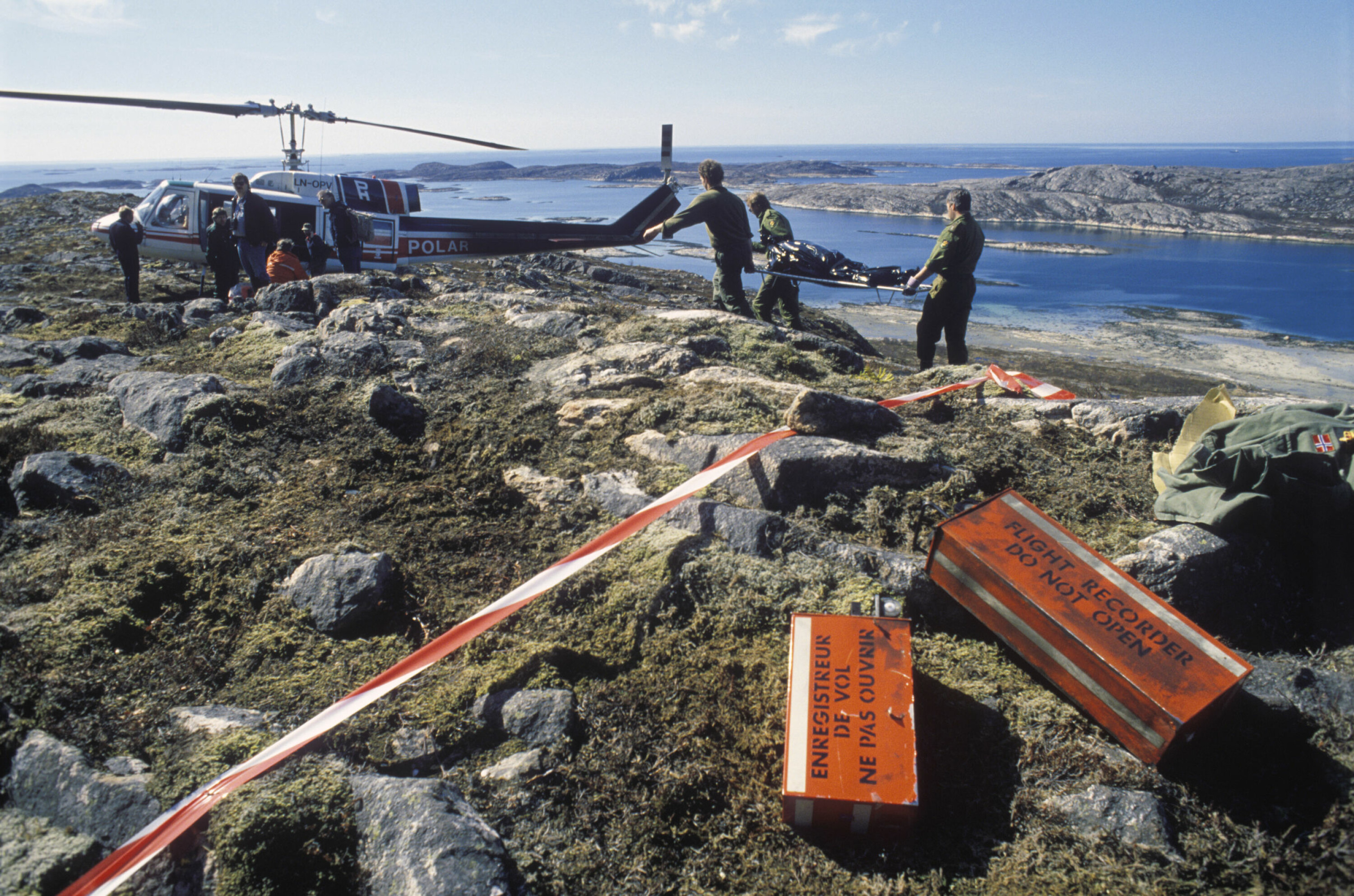 FERDSSKRIVERNE: De to ferdsskriverne ble funnet nesten uskadet. Lydopptakene fra cockpit var viktige for å fastslå ulykkesårsakene.