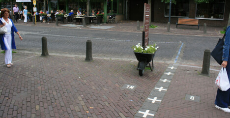 <b>BAARLE-HERTOG: </b>I byen Baarle-Hertog går grensen på kryss og tvers over hele byen.
