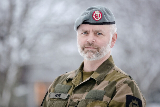 <b>SJEFEN: Den sivile kompetanset til soldatene har stor betydning, sier oberstløytnant Stein Høye.a</b>